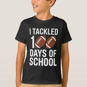 T-shirt Cool J'ai Réussi le Thème de Football Scolaire des