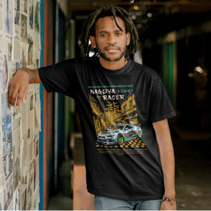 T-shirt Cool japonais coureur Graphisme pour amateur de vo