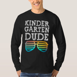 T-shirt Cool jardin d'enfants Dude amusants Enfants Lunett