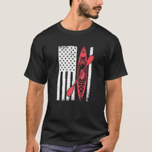 T-shirt Cool Kayak Pour Hommes Femmes Kayak Fishing USA Am