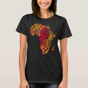 T-shirt Cool Kente Cloth Art Hommes Femmes Afrique Carte P