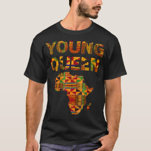 T-shirt Cool Kente Cloth Art Kids Girls African Print