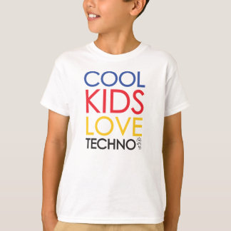T-shirt Cool Kids Love Techno Shirt