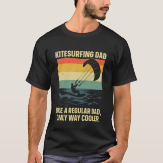 T-shirt Cool Kitesurfing Art for Dad Men Kiteboarding Kite