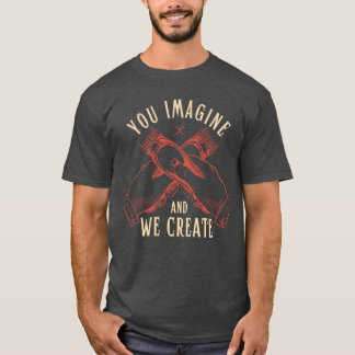 T-shirt Cool la citation du barbier que vous imaginez et n