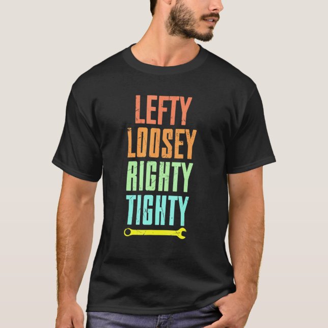 T-shirt Cool Lefty Loosey Rep. (Devant)
