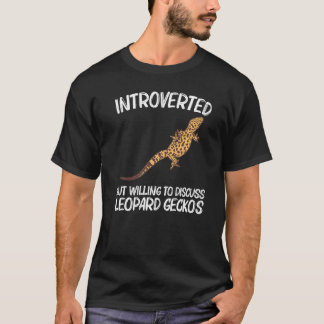 T-shirt Cool Leopard Gecko Pour Hommes Femmes Minuscule Di
