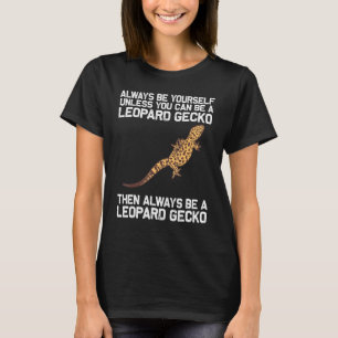 T-shirt Cool Leopard Gecko Pour Hommes Femmes Minuscule Di