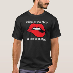 T-shirt Cool Lipstick pour hommes papa garçons maquillage