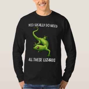 T-shirt Cool Lizard Pour Hommes Femmes Gecko Green Reptile