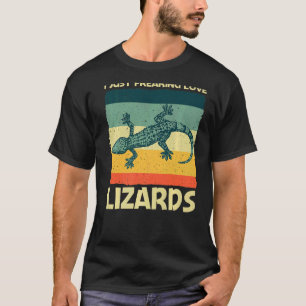 T-shirt Cool Lizard Pour Hommes Femmes Reptile Animal Liza