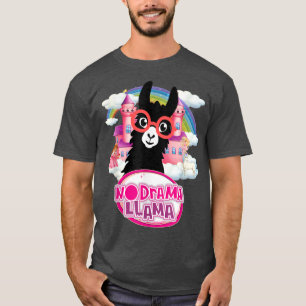 T-shirt Cool Llama with Fairy Princess Palace