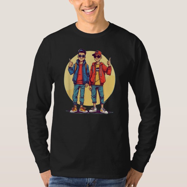 T-shirt Cool loyalty Bestfriends (Devant)