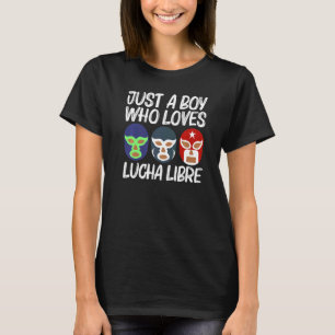 T-shirt Cool Lucha Libre Pour Garçons Enfants Hommes Lucha