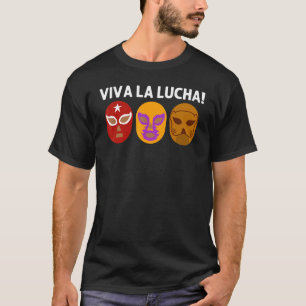 T-shirt Cool Lucha Libre Pour Hommes Femmes Luchador Guerr
