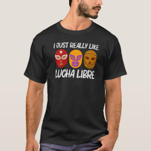 T-shirt Cool Lucha Libre pour hommes femmes Luchador lutte