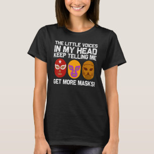 T-shirt Cool Lucha Libre pour hommes femmes Luchador Mexic