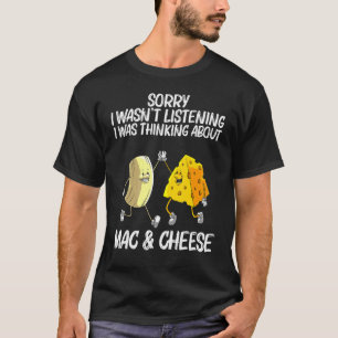 T-shirt Cool Mac & Fromage Pour Hommes Femmes Cuisiné Chee