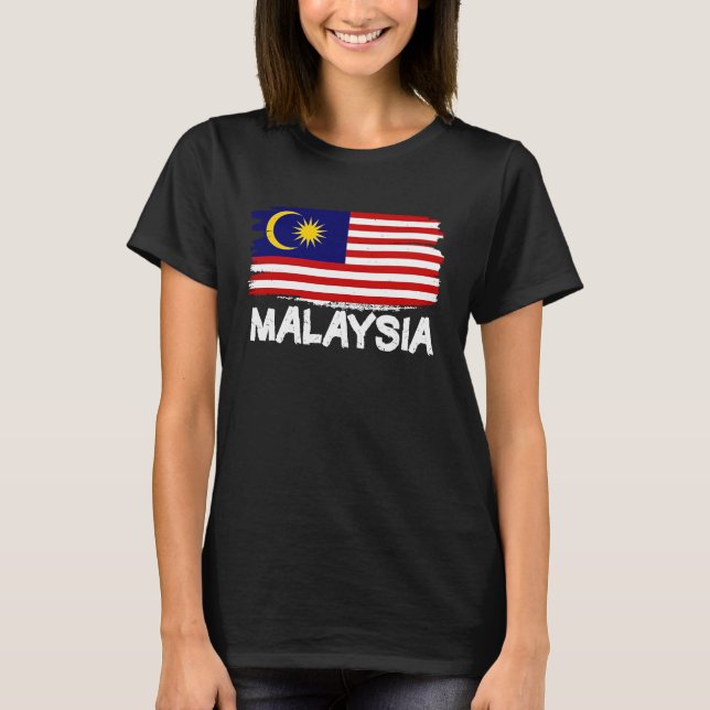 T-shirt Cool Malaysia Flag (Devant)