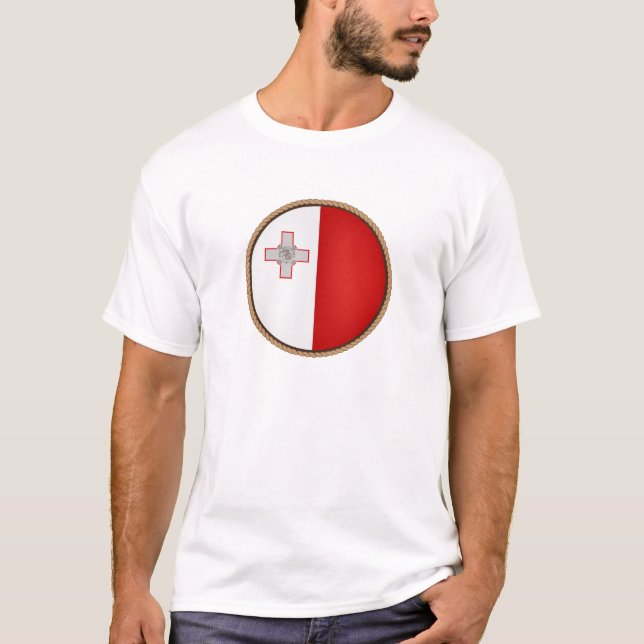 T-shirt Cool Malte Drapeau (Devant)