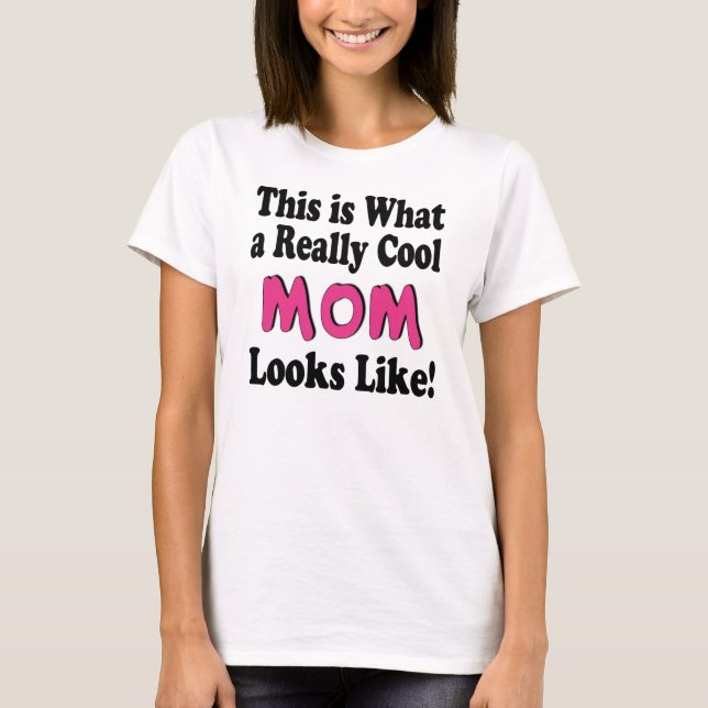 T - Shirt cool Mama (Vorderseite)