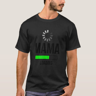 T-shirt Cool Mama Loading Illustration Graphic Designs