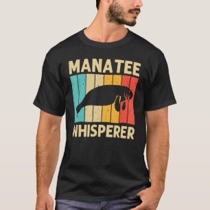 T-shirt Cool Manatee Pour Hommes Femmes Vache De Mer Sauve