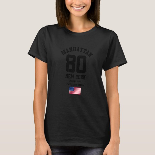 T-shirt Cool Manhattan New York City Graphic Manhattan (Devant)