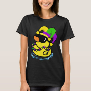 T-shirt Cool Mardi Gras Duck New Orleans Carnival Party Wo