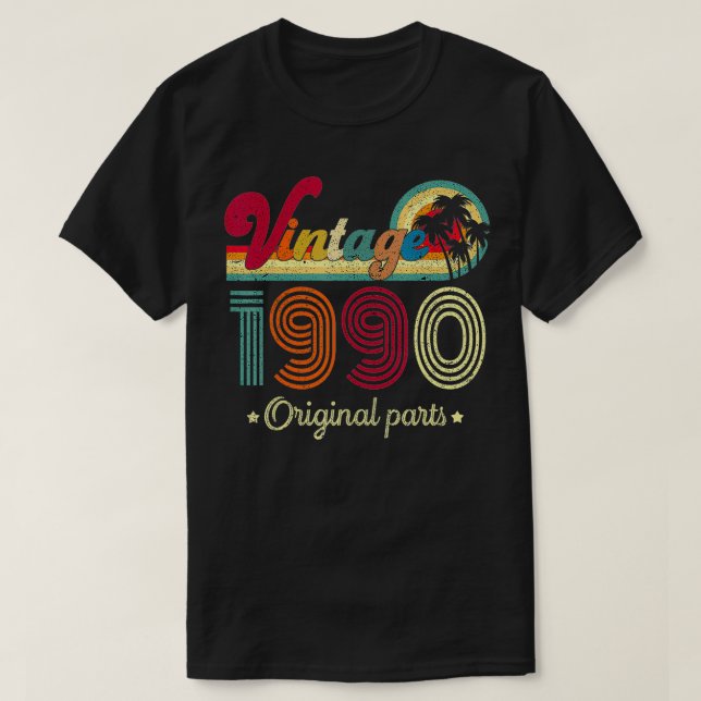 T-shirt Cool Men and Women 32e anniversaire (Design devant)