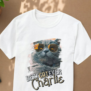 T-shirt Cool moderne Grunge Personnalisé Animaux de Compag