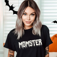 Cool Momster Drippy Script Amusant Maman's Hallowe