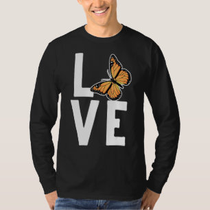 T-shirt Cool Monarch papillon Hommes femmes Lepidopterist