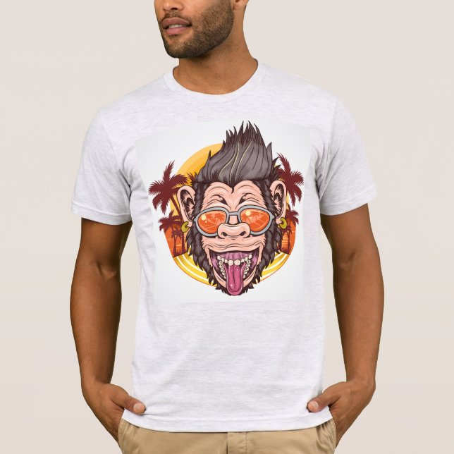 T-shirt Cool Monkey (Devant)