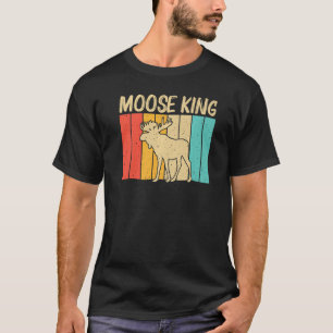 T-shirt Cool Moose Pour Hommes Garçons Moose Deer Bull Elk