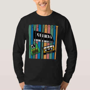 T-shirt Cool N'Oublie Jamais I Vhs Cassette Vidéo
