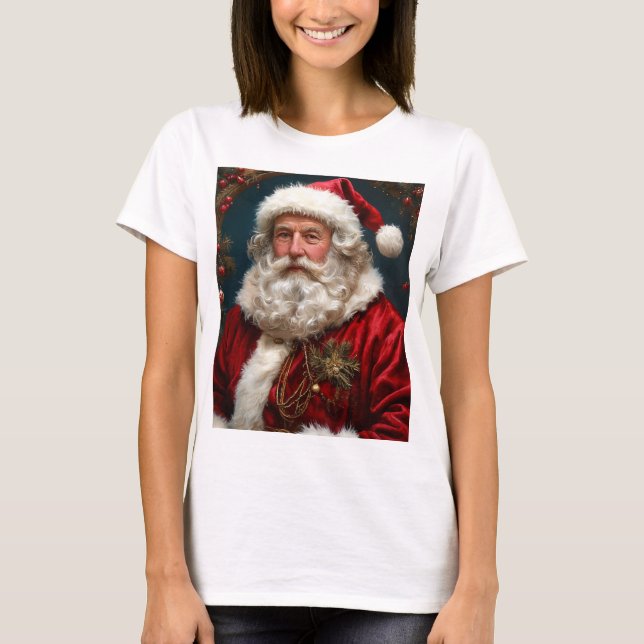 T-shirt cool nouvelle année noël santa claus (Devant)
