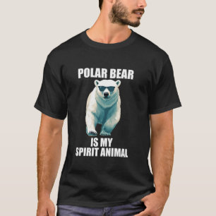 T-shirt Cool Ours Polaire Art Pour Hommes Femmes Ours Pola