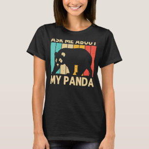 T-shirt Cool Panda Pour Hommes Femmes Panda Ours Animal Zo