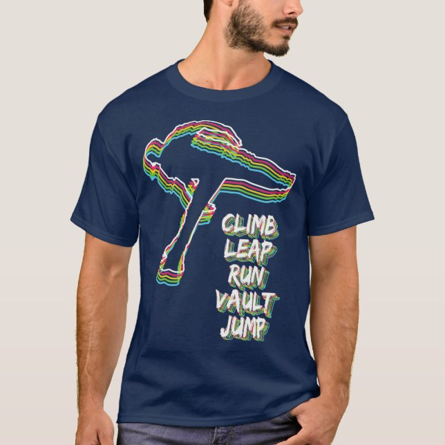 T-shirt Cool Parkour Freestyle City Runner Urbain Ninja (Devant)