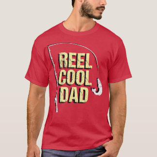 T-shirt Cool Pêche Papa Drôle Fête des pères Cadeau pour F
