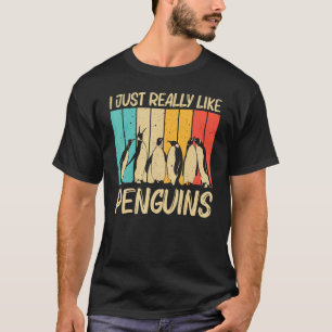 T-shirt Cool Penguin Pour Hommes Femmes Empereur Penguin B