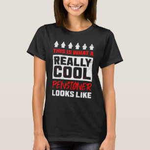 T-shirt Cool Pensionné Adieu Collègue Retraite