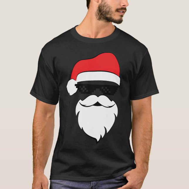T-shirt Cool Père Noël (Devant)