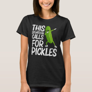 T-shirt Cool Picket Pour Hommes Femmes Gros Dill Cucumber