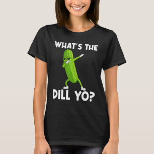 T-shirt Cool Picket Pour Hommes Femmes Gros Dill Cucumber
