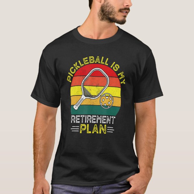 T-shirt Cool Pickleball Pour Hommes Femmes Paddle Pickleba (Devant)