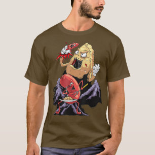 T-shirt Cool Pierogi Et Kielbasa Cuisine Polonaise Drôle