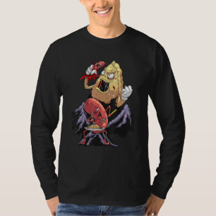 T-shirt Cool Pierogi Et Kielbasa Cuisine Polonaise Foodie 