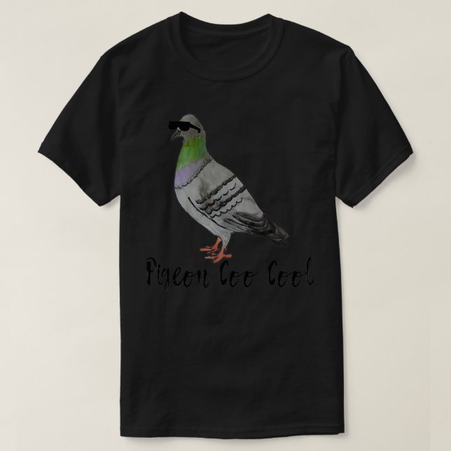 T-shirt Cool Pigeon Coo (Design devant)